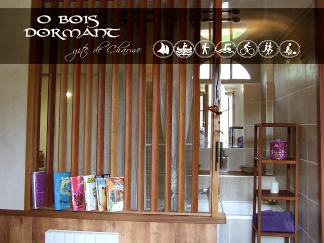 O Bois Dormant- Studio Vue Rance River Et Viaduc De Dinan Lanvallay 外观 照片